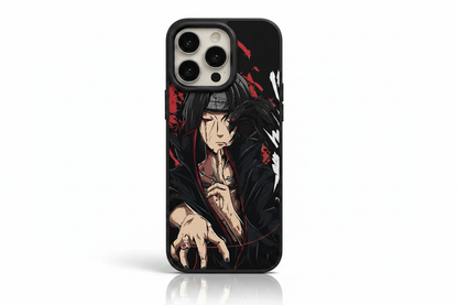 Itachi Phone Case Straight White Background
